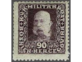 Franz Joseph I 90 Heller lila perforated 11½, fine/very fine (some short perfs at left) unmounted mint with 1996 Ulrich Ferch