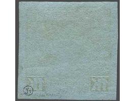 Not issued Karl 1 kronen olive green on greenish paper with variety imperforated, very fine unmounted mint (small dull spot) 