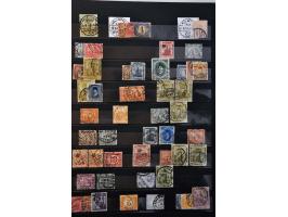 extensive specialized collection of railway, delivery, customs, delivery and information office postal markings on single sta