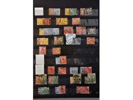 extensive specialized collection of railway, delivery, customs, delivery and information office postal markings on single sta