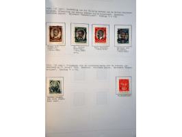 collection mainly used starting 1851 with some better material and covers, nicely arranged in 7 albums