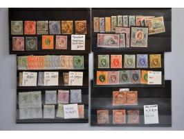 and Great Britain mostly older and classic material used and */** with better ex. and sets on stockcards in small box 