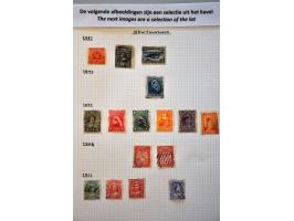 including New Foundland collection 1859-1998 used, later mostly ** in 2 Davo albums