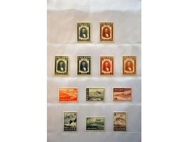 collection 1873-2008 with better ex. and sets, most issues both */** and used collected in 3 Linder albums