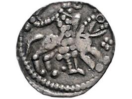 Provinciaal Henri II-III (1235-1248-1261) Denier AG 0,59gr W. 41 ZF+