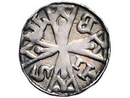 Provinciaal penning z.j. (1235-1261) Leuven AG 0,58gr W. 67 ZF+