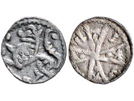 Provinciaal penning z.j. (1235-1261) Leuven AG 0,52gr F-ZF