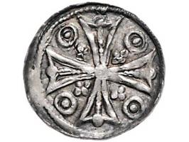 Provinciaal Henri I Denier AG 0,58gr W. 36v ZF+