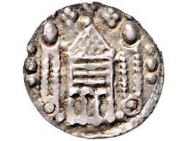 Provinciaal Vilvoorde denier (1210-1235) (emissies met uitsluitend stedelijke symbolen ca. 1210-1280) Vanhoudt G120-1 AG 12mm