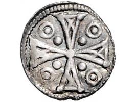 Provinciaal Vilvoorde denier (1210-1235) (emissies met uitsluitend stedelijke symbolen ca. 1210-1280) Vanhoudt G120-1 AG 12mm