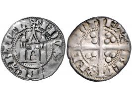 Provinciaal Jan II (1294-1312) Sterling Brussel AG 1,38gr W. 307 ZF+