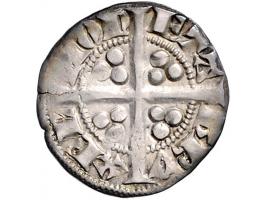 Provinciaal Jan II (1294-1312) Sterling Brussel AG 1,38gr W. 307 ZF+