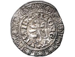 Provinciaal ½ Leeuwengroot +moneta braba: i-odu-cªlo-tbr-ab ´wenceslª:dei:gra:lucenb Brab:dux AR 1,19gr W. 406 ZF-