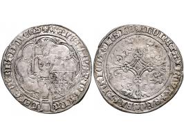 Provinciaal Dubbele groot Maastricht ex vondst Zutphen AR 3,11gr W. 409 ZF