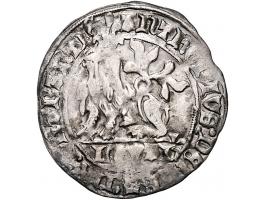 Provinciaal Anthonij van Bourgondië (1406-1415) Botdrager Leuven AG 3,86gr W. 435 ZF-
