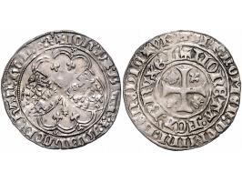 Provinciaal ½ Drielander geslagen te Brussel AG 2,01gr W. 447 ZF-PR