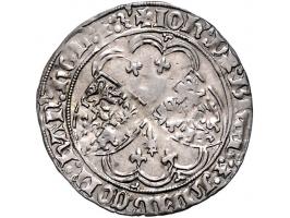Provinciaal ½ Drielander geslagen te Brussel AG 2,01gr W. 447 ZF-PR