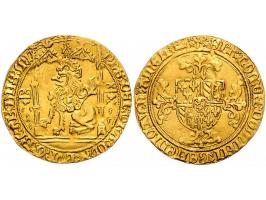 Provinciaal Lion d'Or, titel van Mechelen AU 4.13gr. W. 470 PR