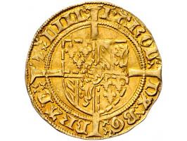 Provinciaal St.Andries of Bourgondische goudgulden Antwerpen AU 3,40gr W. 501 PR