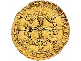 Provinciaal Zonnekroon 1554 Antwerpen B ipv BRRA AU 3,40gr W 665v ZF+