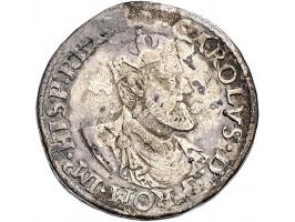 Provinciaal Kleine Carolusgulden Antwerpen AG 22,05gr W. 669 F-ZF