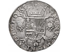 Provinciaal Philipsdaalder 1559 1e periode met titel van Engeland, Antwerpen AG 31,97gr W. 711 ZF