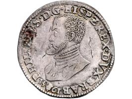 Provinciaal Philipsdaalder 1561 1e periode Antwerpen AG 34,45gr W. 713 ZF