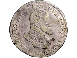 Provinciaal Philipsdaalder Maastricht 1559 met titel van Engeland AG 33,52gr RR, CH 28.13, vG&amp;H 210-2a F-ZF