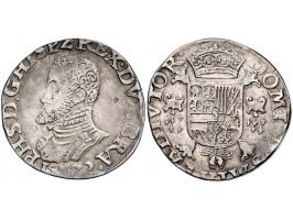 Provinciaal ½ Philipsdaalder 1572 Antwerpen AG 14,18gr W. 719 F-ZF