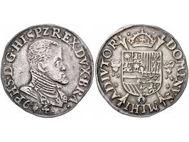 Provinciaal 1/5 Philipsdaalder 1564 Antwerpen AG 6,70gr W. 724 ZF