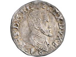 Provinciaal 1/5 Philipsdaalder 1566 Antwerpen AG 6,84gr W. 724 F-ZF