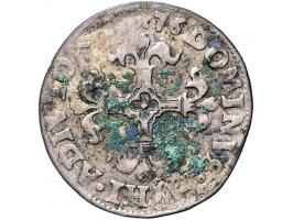 Provinciaal 1/20 Philipsdaalder of stooter 1576 Maastricht AG 3,29gr W. 735 F+