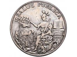Historiepenningen 's-Hertogenbosch - Stadhuispenning zilver 1711 Snoeck 9a F-ZF