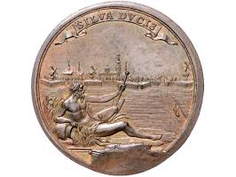 Historiepenningen 's-Hertogenbosch - Stadhuispenning koper 1793 PR
