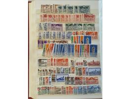 used and */** with a.o. many better stamps and sets, partly in numbers, Strubli, perforations, blocks of 4, miniature sheets,