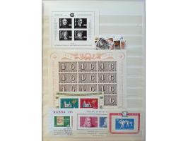 used and */** with a.o. many better stamps and sets, partly in numbers, Strubli, perforations, blocks of 4, miniature sheets,