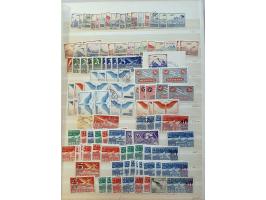 used and */** with a.o. many better stamps and sets, partly in numbers, Strubli, perforations, blocks of 4, miniature sheets,