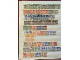 used and */** with a.o. many better stamps and sets, partly in numbers, Strubli, perforations, blocks of 4, miniature sheets,