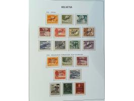 collection 1862-1969 mainly ** including Zst. no. 179 with 1996 Marchand certificate, Pax-set, better miniature sheets, Airma