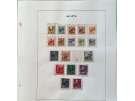 collection 1851- 2012 used and */** including errors and varieties, Rayon, Strubli, Sitting and Standing Helvetia, Airmail, P