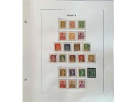 collection 1851- 2012 used and */** including errors and varieties, Rayon, Strubli, Sitting and Standing Helvetia, Airmail, P