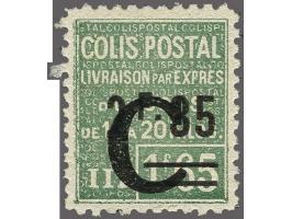 Parcel post 2.35 and C overprinted on 1.65, very fine (minor pencil scribble on reverse), unmounted mint with 1997 Raybaudi c