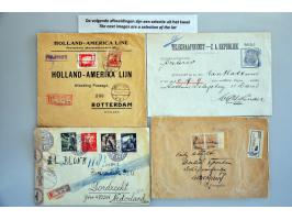 about 250 covers/postal stationery with better items, British Commonwealth, Dutch East Indies etc. in shoe box