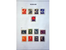 collectie 1852-1975 (*)/*/** met veel betere ex. en series (o.a. Veth, Fotomontage, Van Konijnenburg, En Face), roltanding na