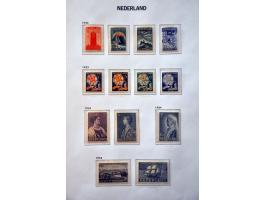 collectie 1852-1975 (*)/*/** met veel betere ex. en series (o.a. Veth, Fotomontage, Van Konijnenburg, En Face), roltanding na