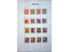 collectie 1852-1975 (*)/*/** met veel betere ex. en series (o.a. Veth, Fotomontage, Van Konijnenburg, En Face), roltanding na