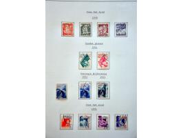 gespecialiseerde collectie 1852-1999 geheel gestempeld met o.a. platen 1e emissie, types, tandingen, roltanding (behoudens R3