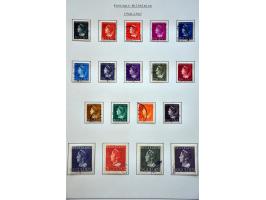 gespecialiseerde collectie 1852-1999 geheel gestempeld met o.a. platen 1e emissie, types, tandingen, roltanding (behoudens R3