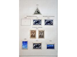 gespecialiseerde collectie 1852-1999 geheel gestempeld met o.a. platen 1e emissie, types, tandingen, roltanding (behoudens R3