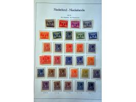 collectie 1852-2000 na 1900 meest */** met veel beter materiaal w.b. nrs. 1-41, 47, 49*, 56-76 */**, 80 met certificaat Moeij